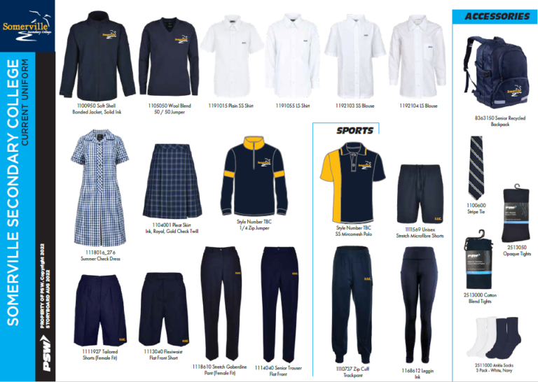 Uniform Somerville Secondary College